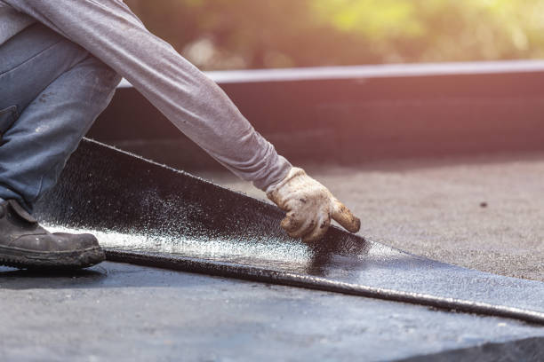Professional Waterproofing technician working in Cambria, IL